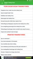 Belajar Trading Forex Screenshot 1