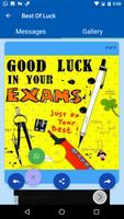 Best Of Luck Messages for Exam capture d'écran 1