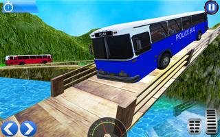 Off road Police Bus Drive Simulator screenshot 2