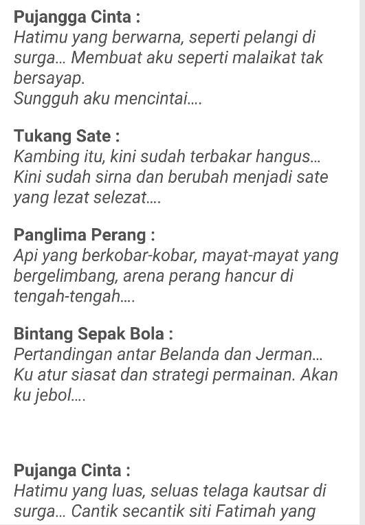 Free Gambar Contoh Puisi Berantai For Android Apk Download Terupdate by Cikimm.com