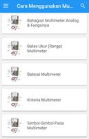 Cara Menggunakan Multitester/Avometer ภาพหน้าจอ 3