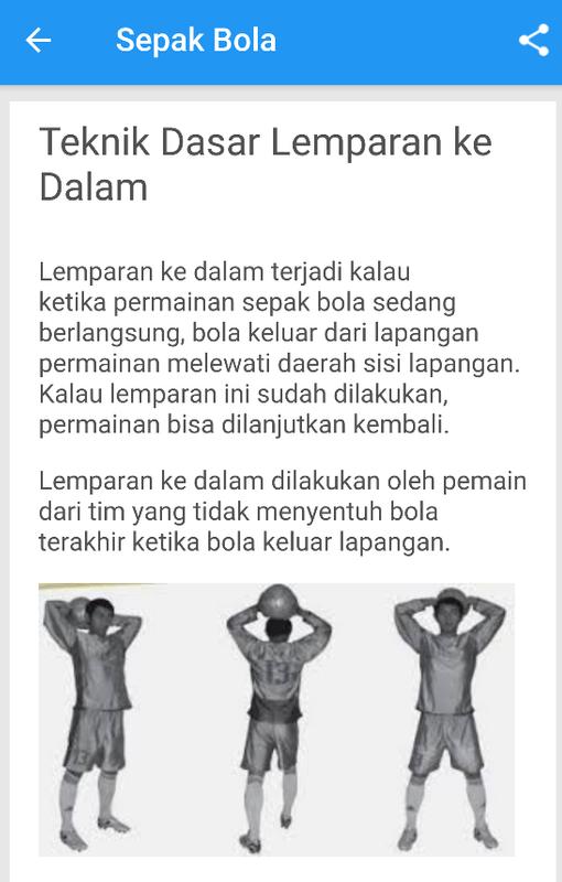 Teknik Dasar Permainan Sepak Bola