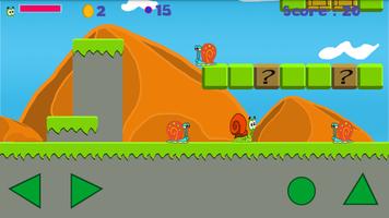 Strong Snail In Adventure پوسٹر