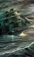 ghost ship wallpaper poster