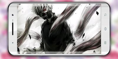 Live Wallpaper Ken Kaneki Anime पोस्टर