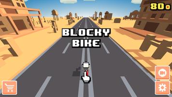 Blocky Bike poster