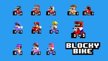 Blocky Bike screenshot 1