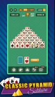 Pyramid Solitaire Card Classic Affiche