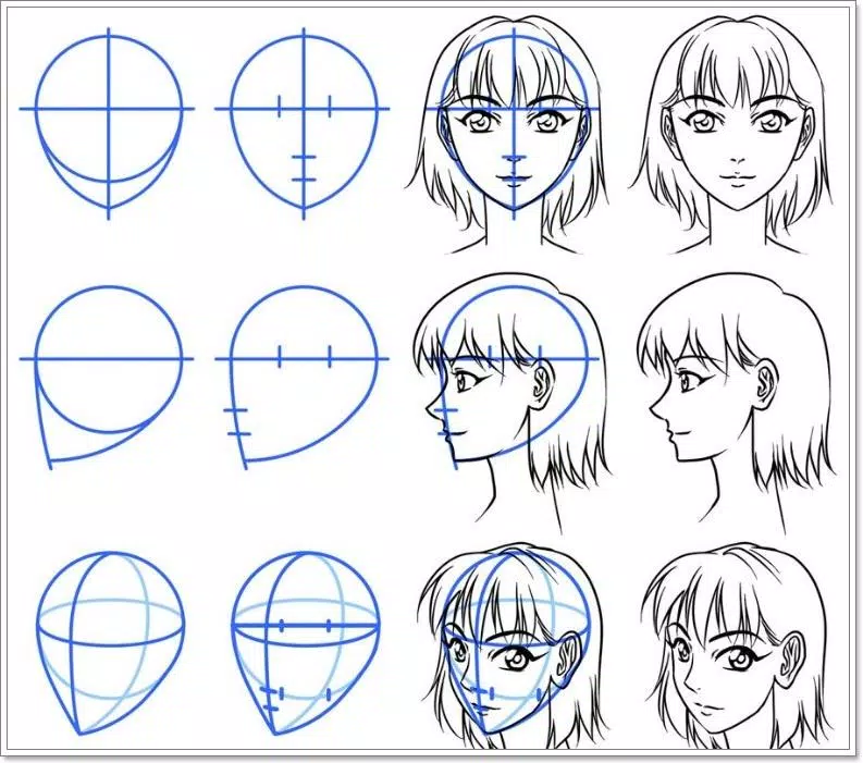 DIY Easy Anime Drawing Guide APK pour Android Télécharger