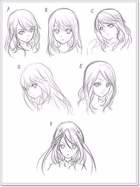 How To Draw A Simple Anime Girl, Step by Step, Drawing Guide, by Dawn #anime  #art #simple #drawing #animeartsim…