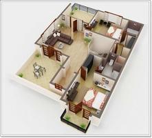 3D Small House Layout Design screenshot 3