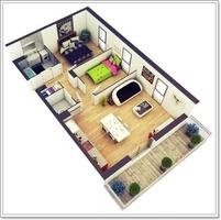 3D Small House Layout Design screenshot 2