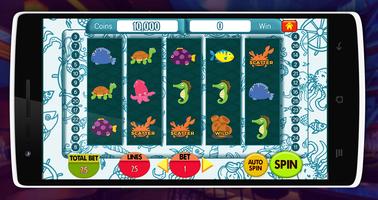 Ocean Mermaid Slots capture d'écran 3