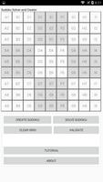 Sudoku solver and creator স্ক্রিনশট 2