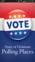 Delaware Polling Places poster