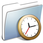 Calculate work hours icon