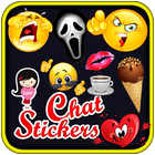 Chat Sticker Emoticons New ikona
