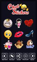 Chat Sticker Emoticons New ภาพหน้าจอ 1