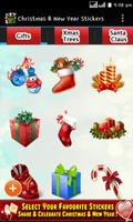 Christmas & New Year Stickers اسکرین شاٹ 1