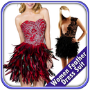 Women Feather Dress Suit-APK