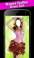 Women Feather Dress Suit capture d'écran 3