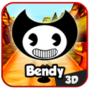 Subway Bendy Runaway Ink Machine :Jungle,City Rash APK