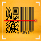 QR Codeleser : Barcodelesegerät / QR Scanner Zeichen