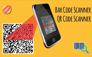 QR Codeleser : Barcodelesegerät / QR Scanner Plakat