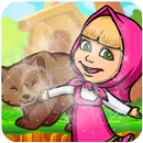 Amazing Mashabear:Jungle game APK
