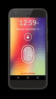 Fingerprint Lockscreen Prank captura de pantalla 1