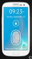 Fingerprint Lockscreen Prank captura de pantalla 2