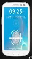 Fingerprint Lockscreen Prank captura de pantalla 3
