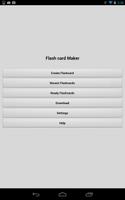 Flashcard Maker poster