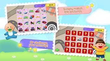 Awesome Memory Game for Kids screenshot 1