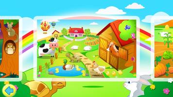 Kids Jigsaw Puzzles Farm Free capture d'écran 3