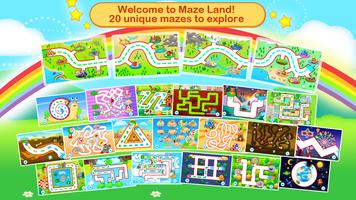 Toddler Maze 123 for Kids Free اسکرین شاٹ 3