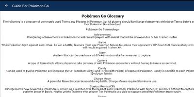 Guide For Pokemon Go capture d'écran 2