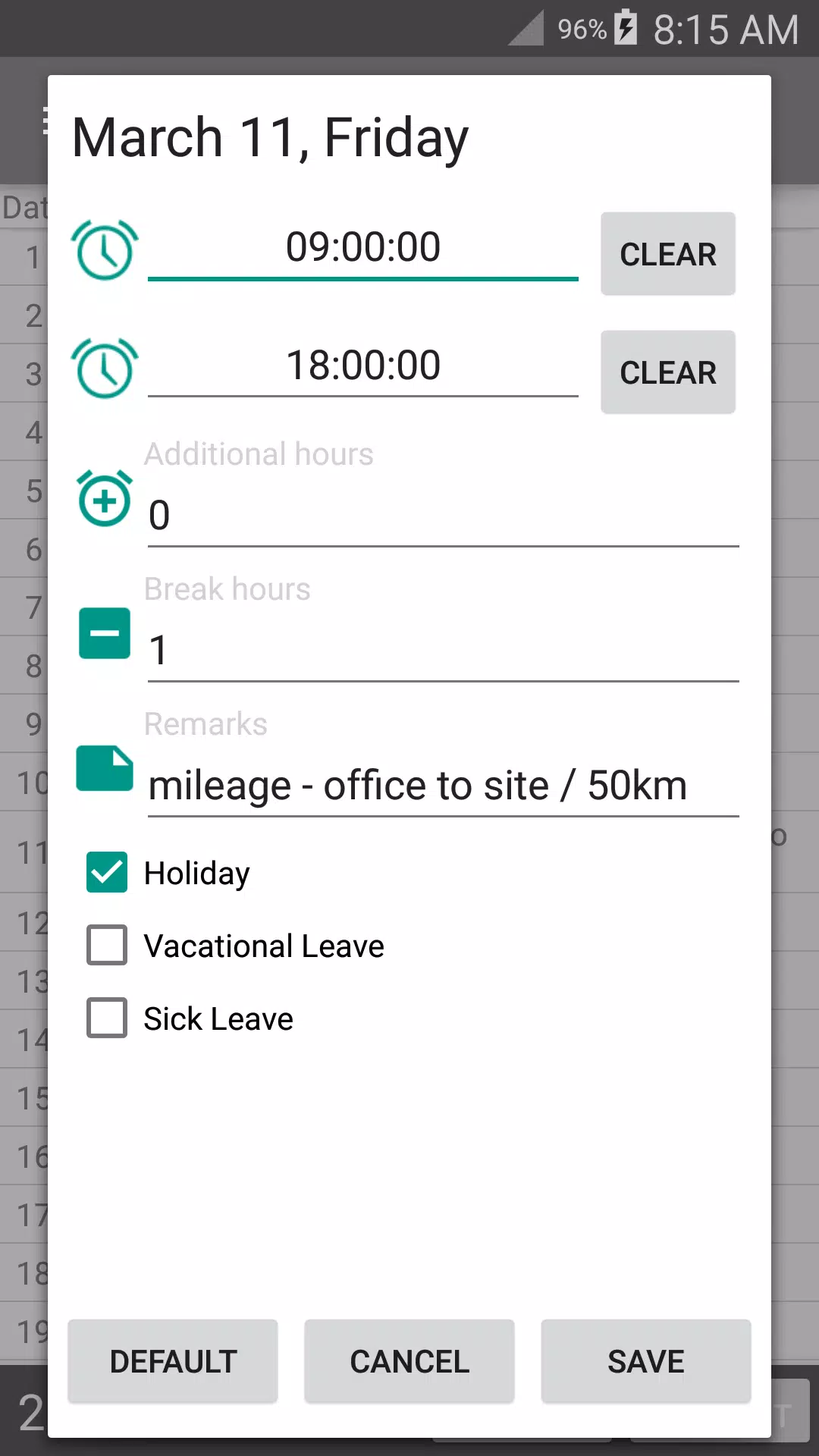 Time Card Lite APK for Android Download