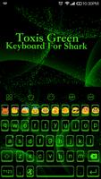 برنامه‌نما Emoji Keyboard-Toxis Green عکس از صفحه