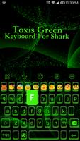 برنامه‌نما Emoji Keyboard-Toxis Green عکس از صفحه