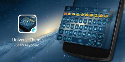 Emoji Keyboard-Universe Cartaz