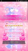 2 Schermata Valentine's Day Emoji Keyboard