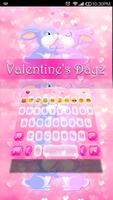 Valentine's Day Emoji Keyboard imagem de tela 2