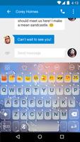 Emoji Keyboard-Water capture d'écran 3