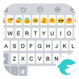 White 6S Emoji Keyboard ikona