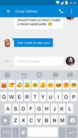 White 6S Emoji Keyboard imagem de tela 3