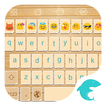 Emoji Keyboard-Wood