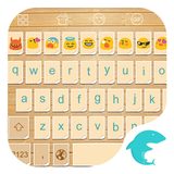 Emoji Keyboard-Wood icône