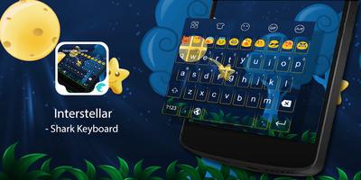 Emoji Keyboard-Interstellar Plakat