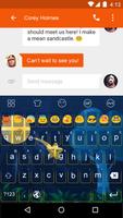 Emoji Keyboard-Interstellar syot layar 1